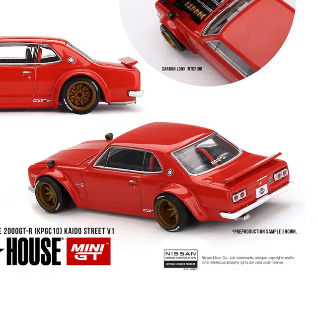 MINI GT 2000GT-R (KPGC10)