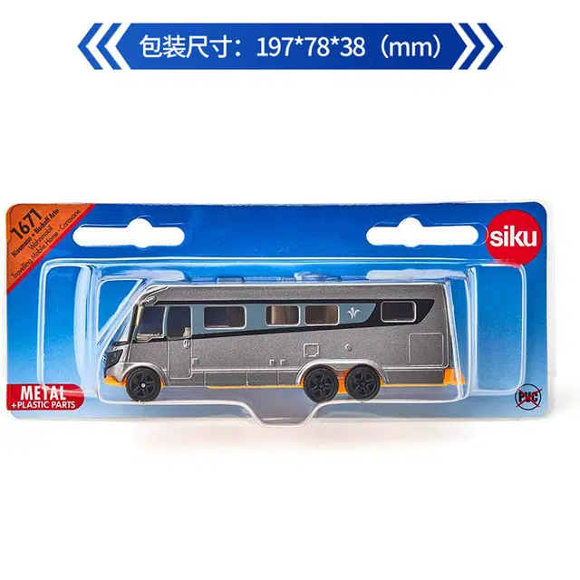 驰誉模型 尼斯曼-比绍夫露营车 成品模型 合金车模 收藏摆件 小比例车模