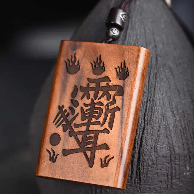 喜宝春花 诸事喜乐国风小众新中式复古新中式百搭福禄吉祥时尚百搭好运 雷击木 项链 男女同款情侣款