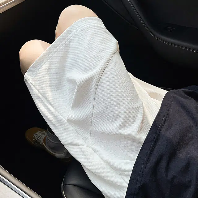 多风格潮流透气运动五分裤休闲短裤 男女同款