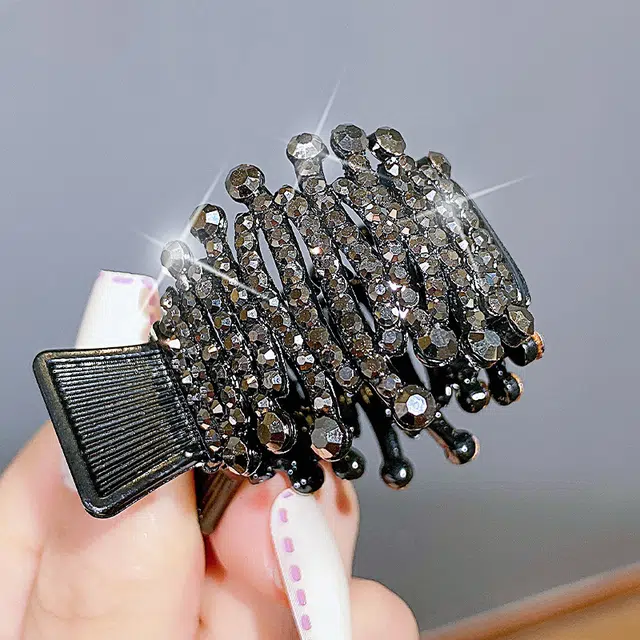 左欧 高级感高马尾固定神器丸子头 发夹 女款