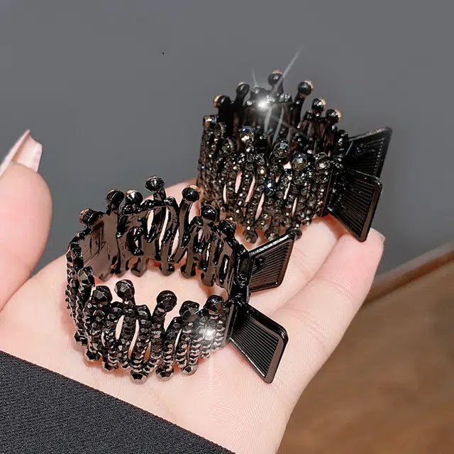 左欧 高级感高马尾固定神器丸子头 发夹 女款