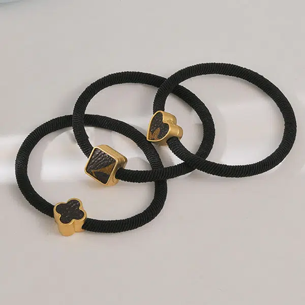 左欧 简约小香风发绳高级感  大牌风发绳橡皮筋 头绳 女款