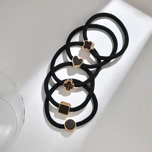 左欧 简约小香风发绳高级感  大牌风发绳橡皮筋 头绳 女款