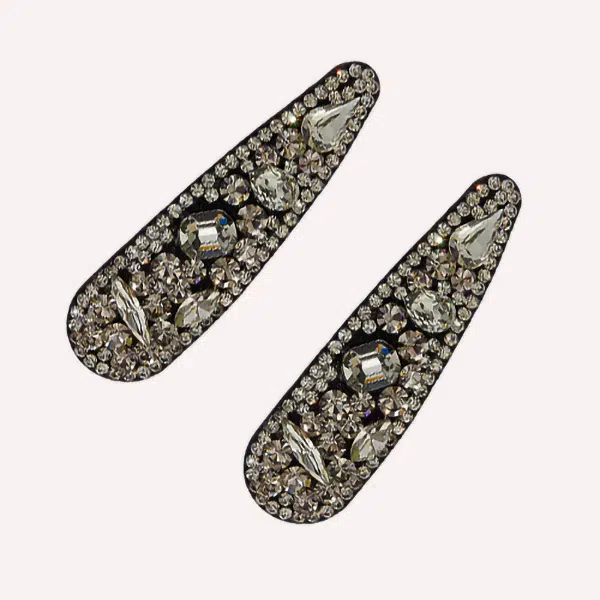 左欧 闪亮刘海侧边夹 精致轻奢优雅高级感 发夹 女款