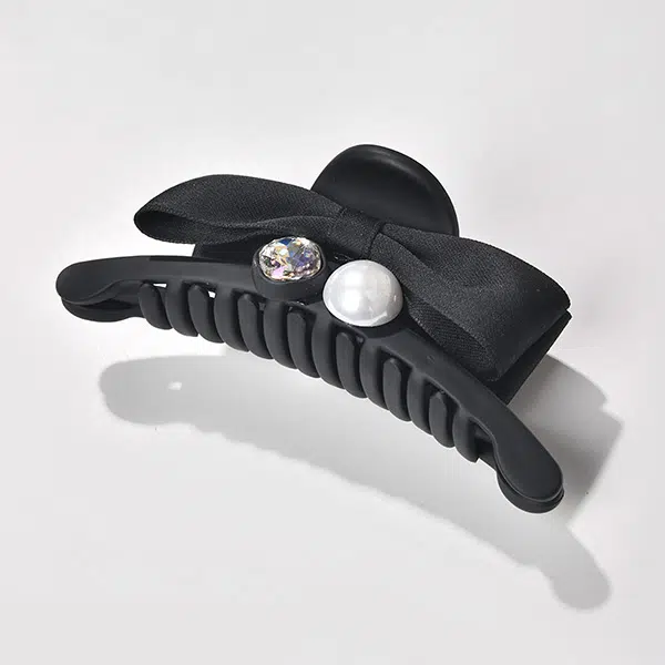 左欧 蝴蝶结抓夹中号后脑勺鲨鱼夹 发夹 女款