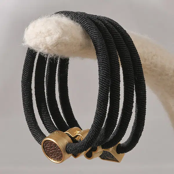 左欧 简约小香风发绳高级感  大牌风发绳橡皮筋 头绳 女款