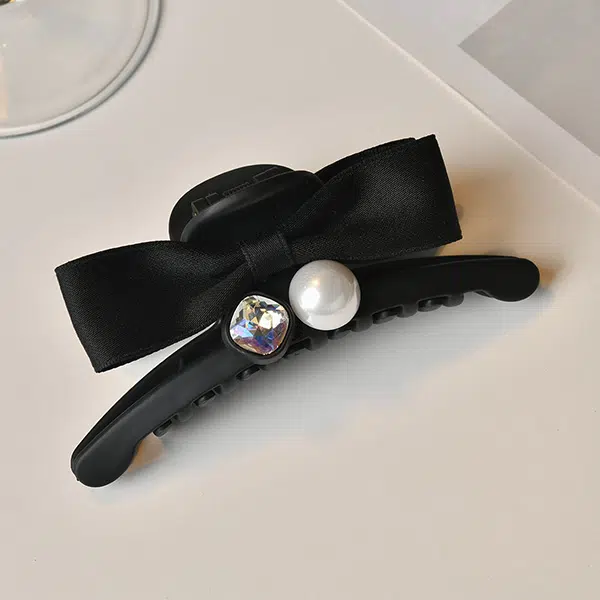 左欧 蝴蝶结抓夹中号后脑勺鲨鱼夹 发夹 女款