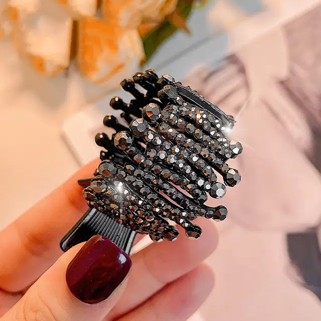 左欧 高级感高马尾固定神器丸子头 发夹 女款