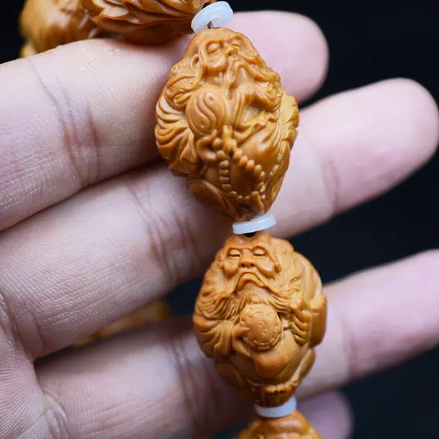 蓝品 达摩悟道 橄榄核 核桃类手串 男女同款情侣款