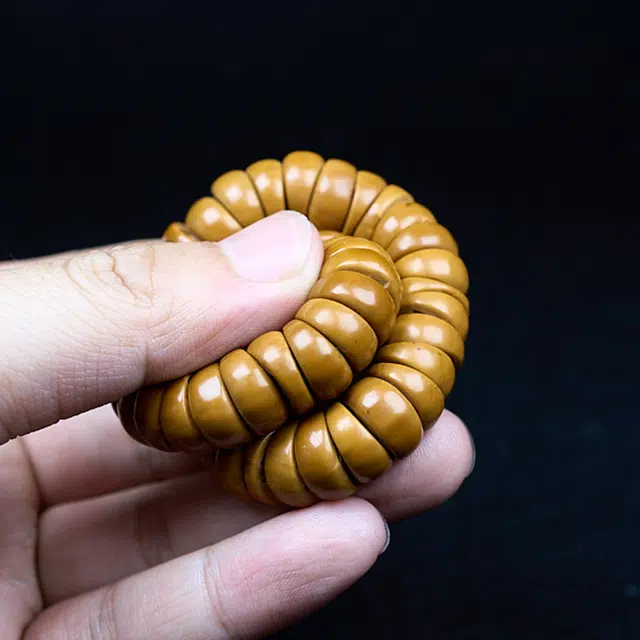 蓝品 大肠串 橄榄核 核桃类手串 男女同款情侣款
