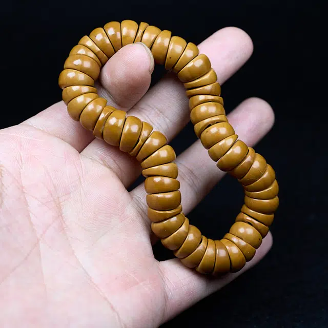蓝品 大肠串 橄榄核 核桃类手串 男女同款情侣款