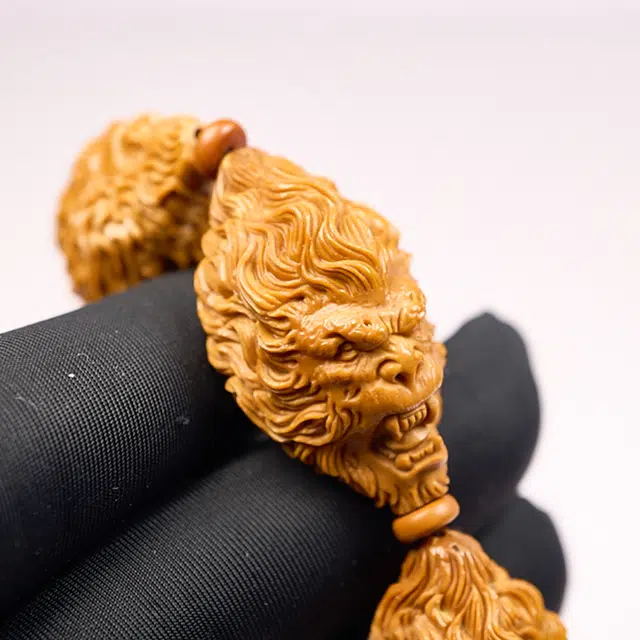 蓝品 悟空 饱满型体高油高密 橄榄核 手串 男女同款情侣款