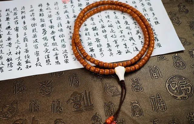 蓝品 核尖 橄榄核 珠串 男女同款情侣款