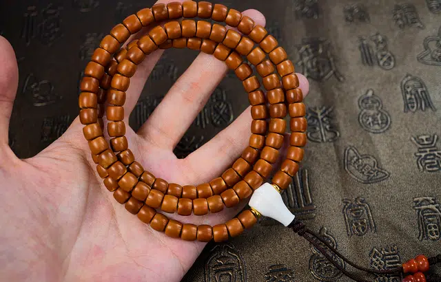 蓝品 核尖 橄榄核 珠串 男女同款情侣款