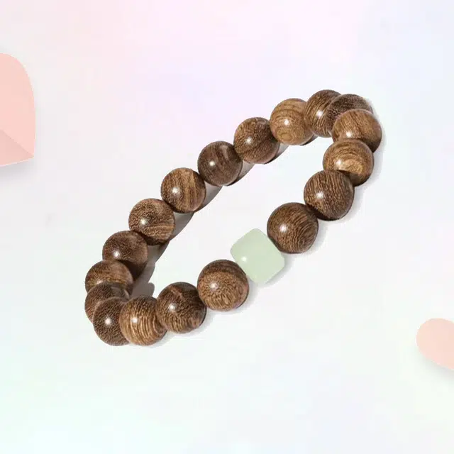 良辰缘 【转运珠】新中式国潮复古文玩佛珠招财纳福顺遂招财转运珠#好运 金丝檀木 手串 男女同款情侣款