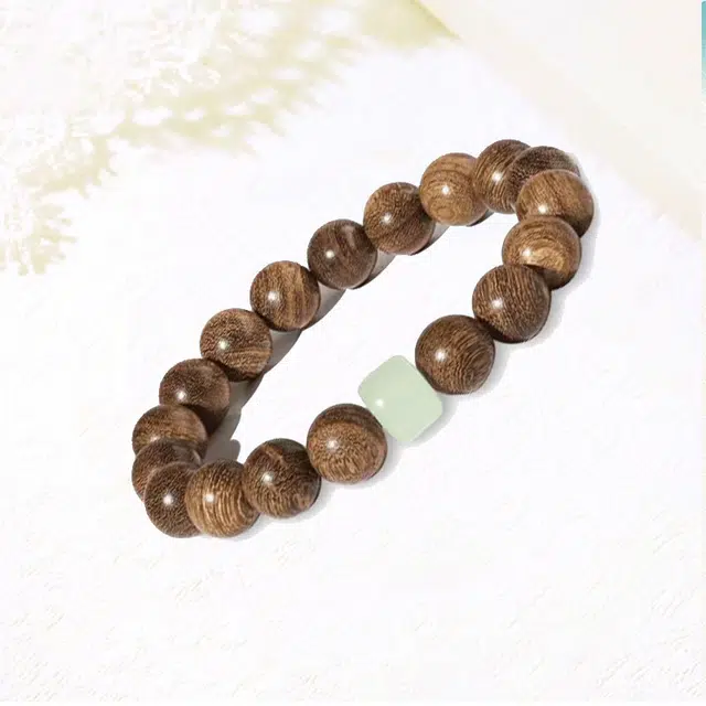 良辰缘 【转运珠】新中式国潮复古文玩佛珠招财纳福顺遂招财转运珠#好运 金丝檀木 手串 男女同款情侣款