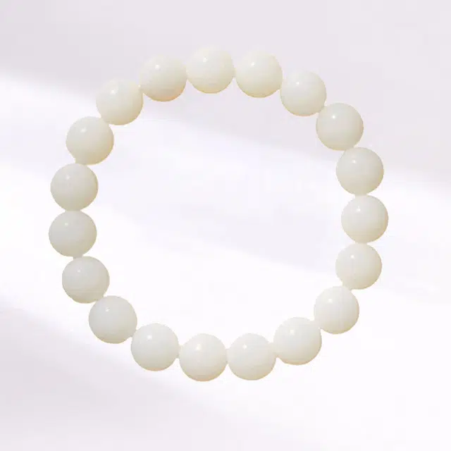 白月光 良辰缘 新中式清冷感国潮复古 森系小清新浪漫可爱 优雅气质小众设计感好运 菩提根 手串 男女同款情侣款