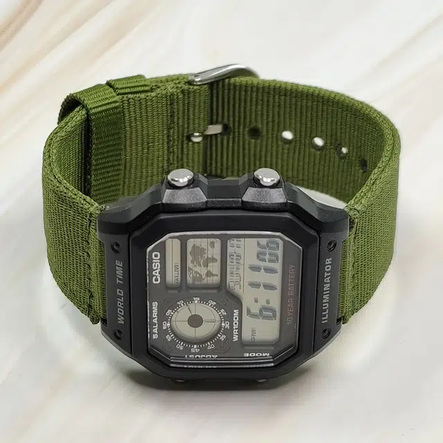 CASIOYOUTH 10 AE-1200WH-1A