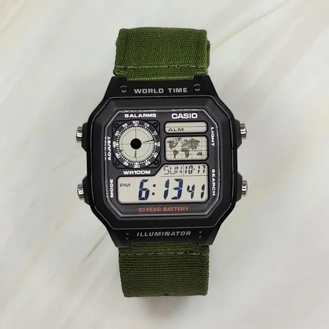 CASIOYOUTH 10 AE-1200WH-1A