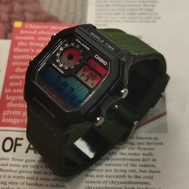 CASIOYOUTH 10 AE-1200WH-1A