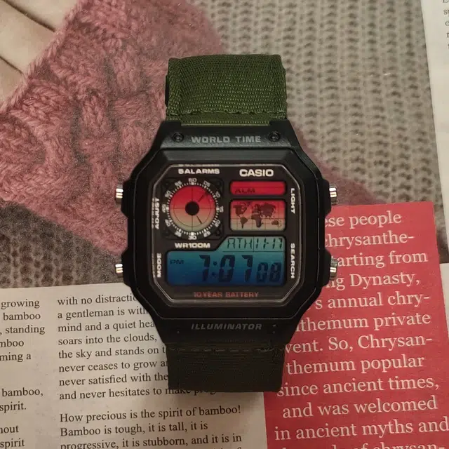 CASIOYOUTH 10 AE-1200WH-1A