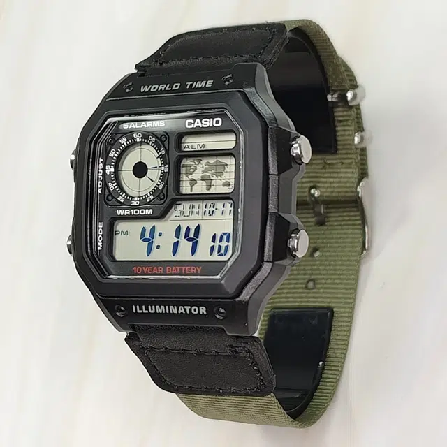 CASIOYOUTH 10 AE-1200WH-1A