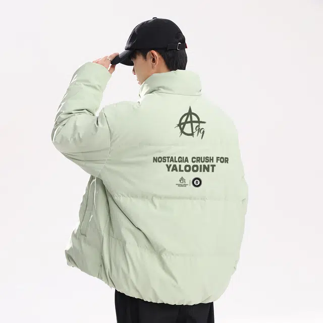 雅鹿 美式户外防寒保暖加绒个性面包服加厚高级感简约时尚百搭工装高街痞帅学院风氛围感舒适羽绒服 男女同款