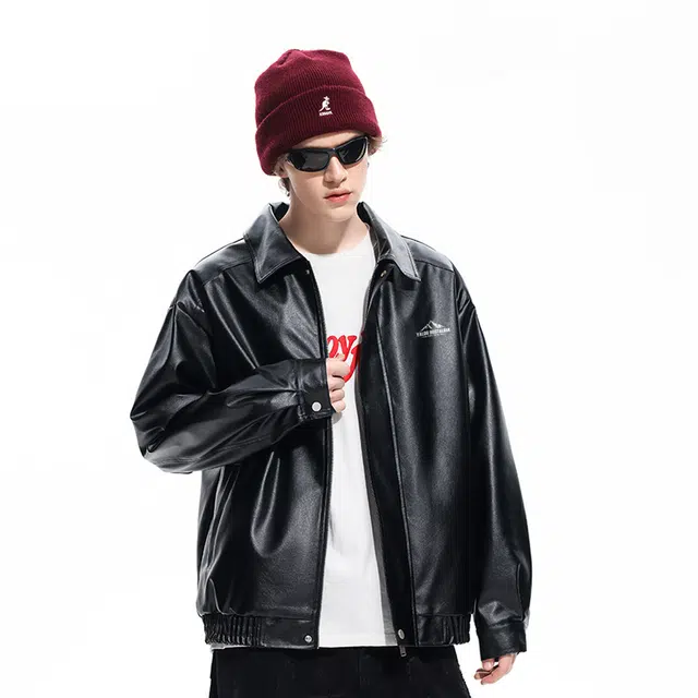 雅鹿 美式高街保暖防寒休闲宽松简约舒适夹克外套 男女同款