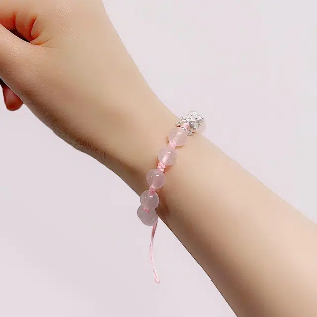 敦煌博物馆 貔貅精致优雅气质 水晶 玉石手链 女款