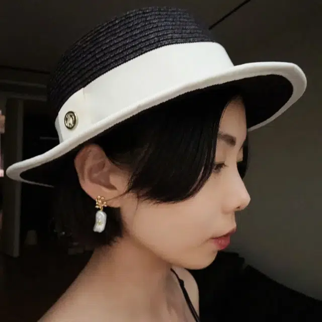 敦煌博物馆 新风尚人鱼泪 铜镀金 耳环 男女同款情侣款