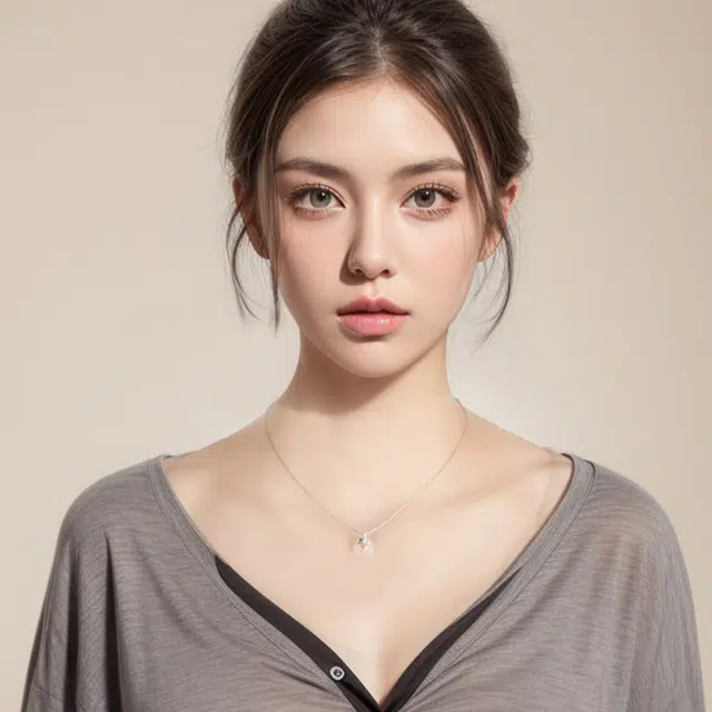 敦煌博物馆 丝路竹心 玉髓 玉石项链 女款