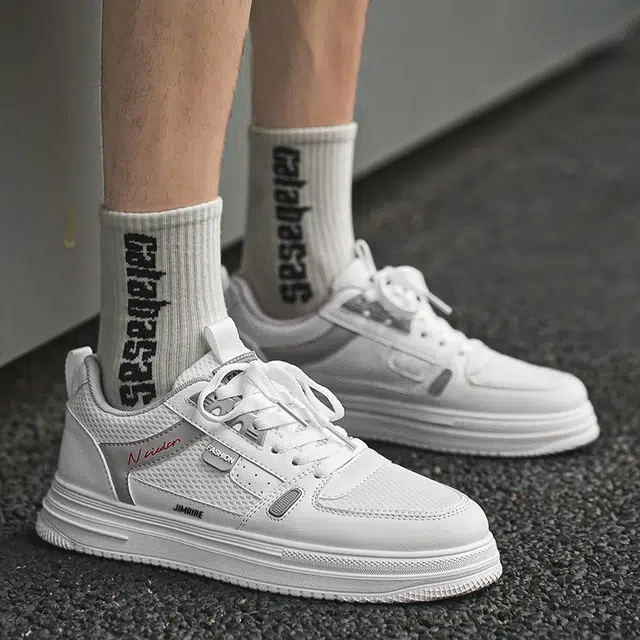 金迈王 时尚百搭 简约日常 透气 低帮 板鞋 男款