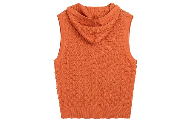 SIMPLE PROJECT *"Pineapple" Hooded Vest