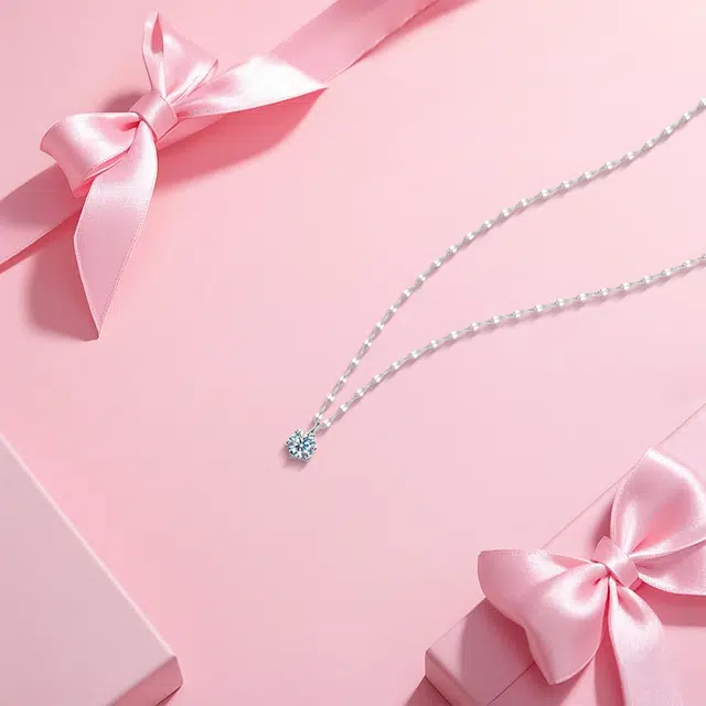 【纯银999 | 星光闪耀】 六桂福珠宝 经典百搭小众设计极简轻奢约会高级感学生日常精致简约通勤温柔气质可调节锁骨链 足银 项链 女款