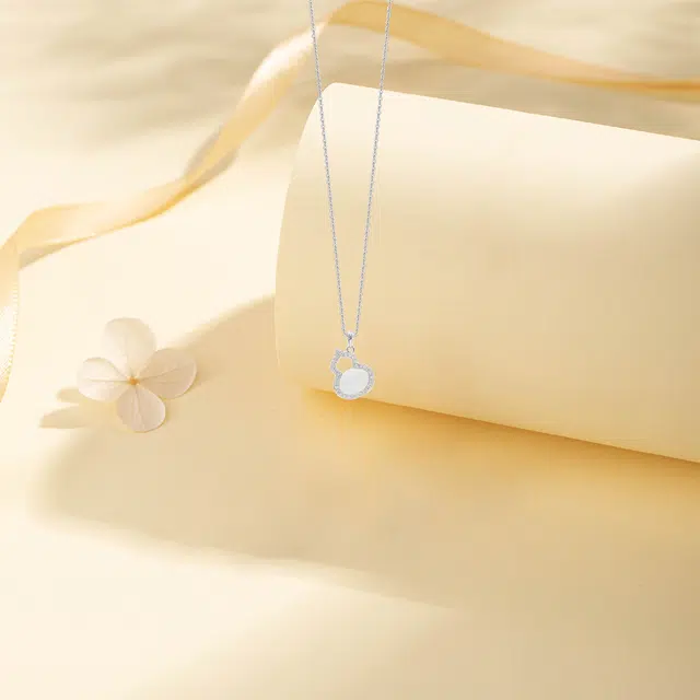 【纯银999 | 转运葫芦】 六桂福珠宝 小众设计经典百搭学生日常简约高级感精致轻奢极简通勤约会温柔气质可调节锁骨链#好运 足银 项链 女款