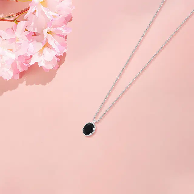 【纯银999】 六桂福珠宝 经典百搭小众设计高级感日常简约精致通勤轻奢极简温柔气质可调节锁骨链 足银 项链 女款