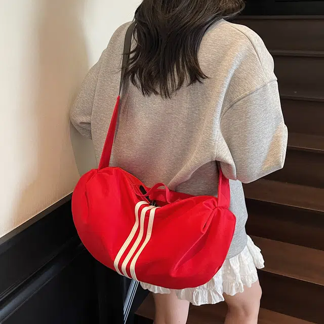 班亚奴 时尚百搭纯色通勤 布 单肩斜挎手提包 常规 男女同款情侣款 多色
