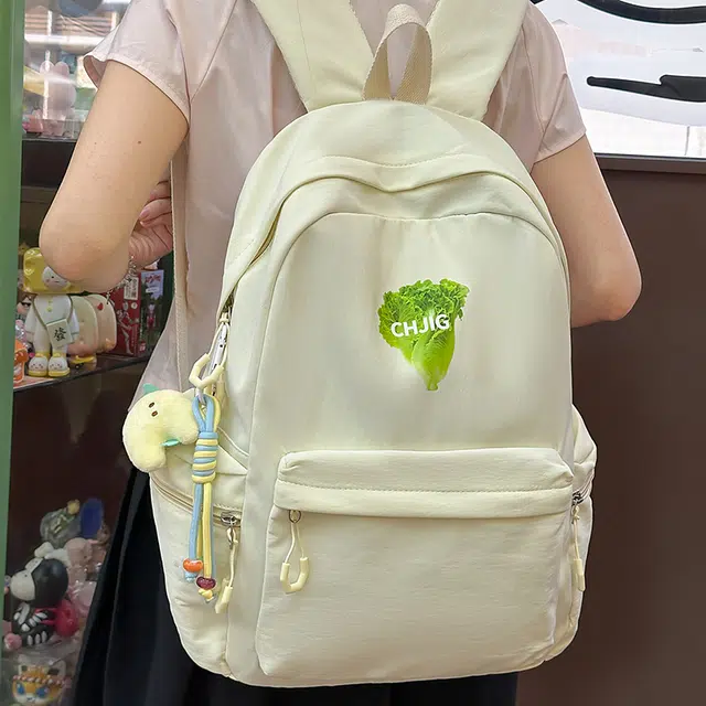 班亚奴 韩系简约百搭高颜值轻便 尼龙 双肩包 女款 多色