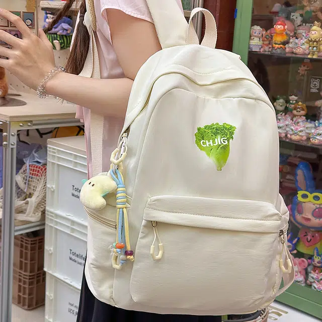 班亚奴 韩系简约百搭高颜值轻便 尼龙 双肩包 女款 多色