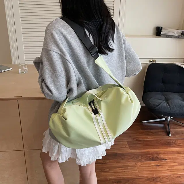 班亚奴 时尚百搭纯色通勤 布 单肩斜挎手提包 常规 男女同款情侣款 多色
