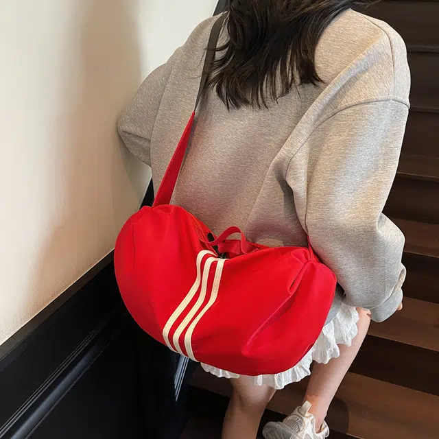 班亚奴 时尚百搭纯色通勤 布 单肩斜挎手提包 常规 男女同款情侣款 多色