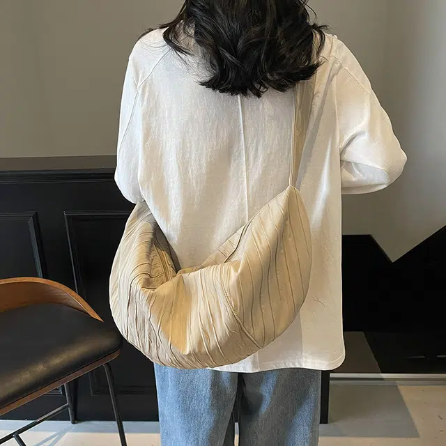 班亚奴 韩风简约百搭 布 单肩包 男女同款情侣款 多色