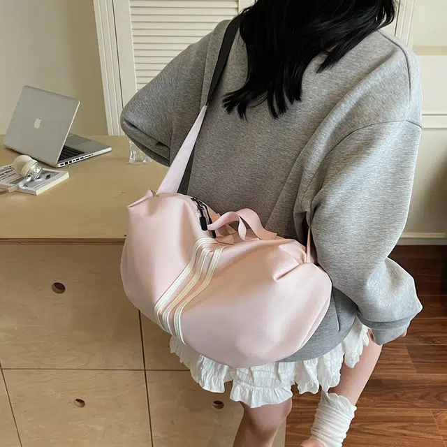 班亚奴 时尚百搭纯色通勤 布 单肩斜挎手提包 常规 男女同款情侣款 多色