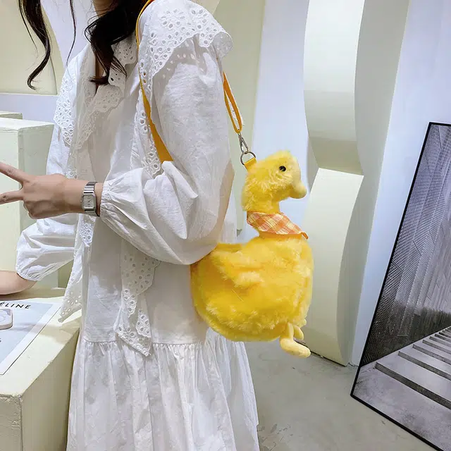 爱昊 稀奇古怪大鹅丑萌可爱单毛绒玩具 安抚 玩偶周边