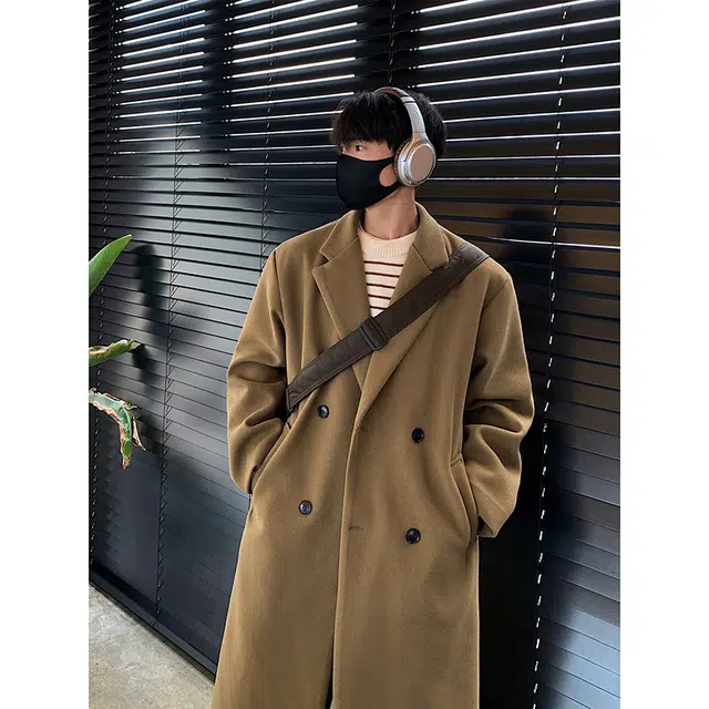 木林森 经典廓形高级感气质时尚百搭宽松休闲中长款风衣 男女同款