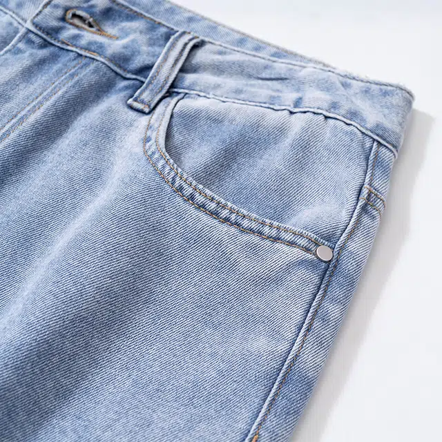 独驰 美式复古宽松潮流简约水洗牛仔裤夏季凉感舒适直筒裤潮牌休闲透气亲肤百搭长裤时尚个性渐变设计感裤子牛仔裤 男女同款