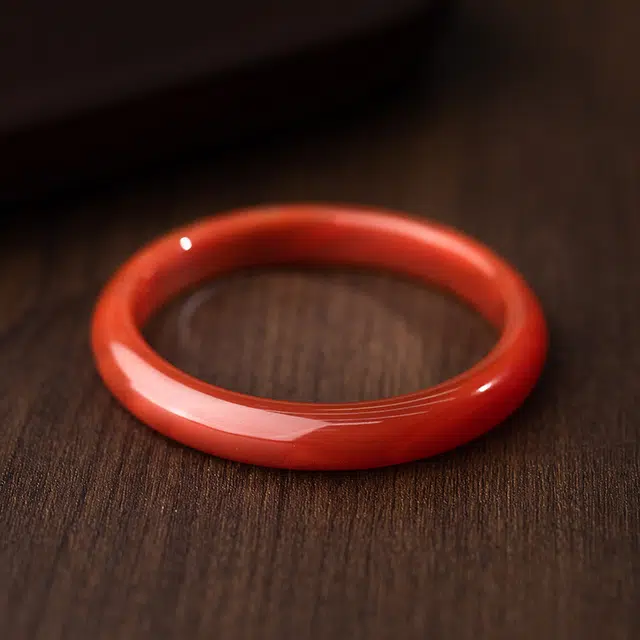 童画 古风新中式汉服国潮镯子 复古民族风 优雅小众设计高级感#好运 玛瑙 手镯 女款