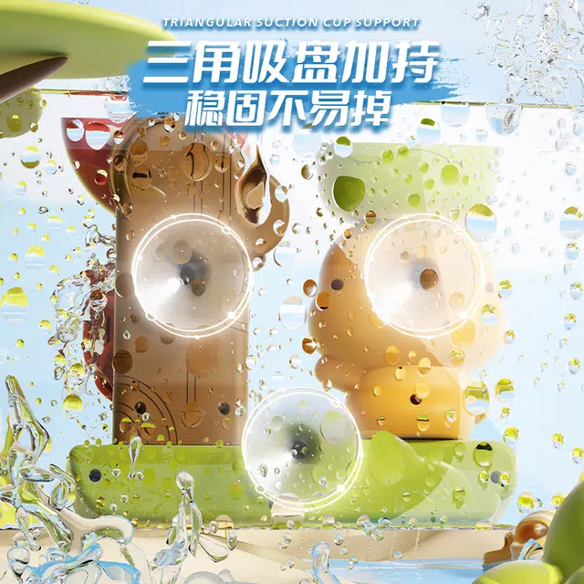 喜迪奇 戏水洗澡鸭子 转转乐花洒喷水 沐浴 早教益智玩具