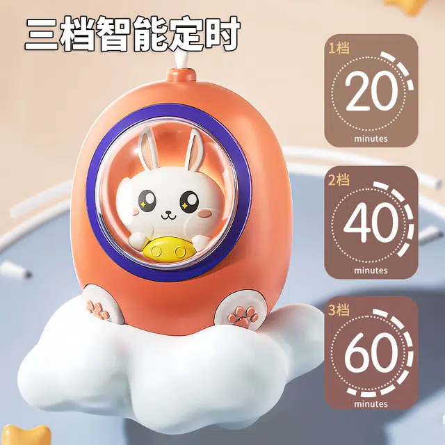 喜迪奇 床头摇铃婴儿车旋转益智床上吊挂 安抚挂件 早教益智玩具